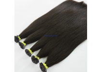  Beautiful V tip Straight black color hair extension